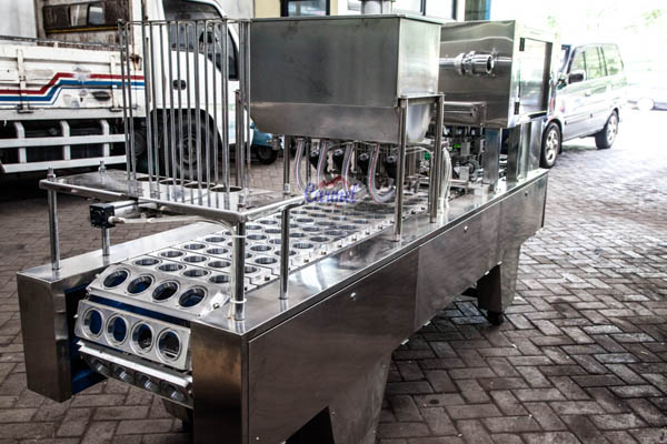 mesin cup sealer 4 line