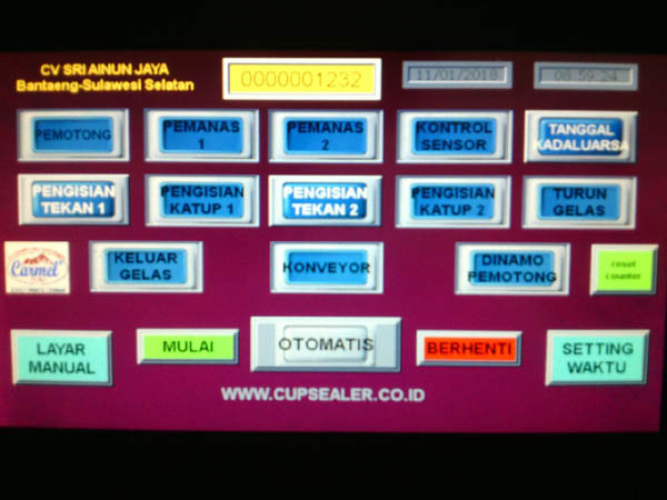 mesin cup sealer